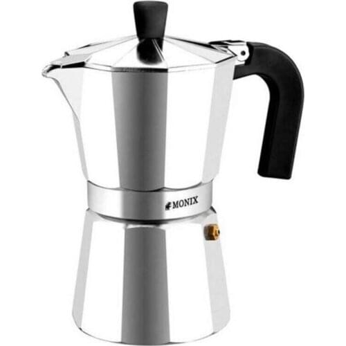 Italian Coffee Pot Monix M620012 (12 cups) Aluminium
