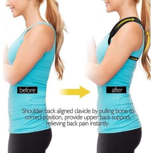 Spine Posture Corrector Back Support Belt Shoulder Bandage Back Humpback Bands Corrector Pain Relief