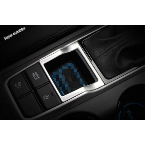 Lapetus Adapted EPB Electrical Park Brake Cover Trim Accessories Interior Fit For Hyundai Tucson 2016 2017 2018 Stainless Steel