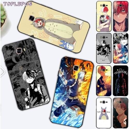 TOPLBPCS Shoto Todoroki Bling Cute Phone Case for Samsung J6 J7 J2 J5 prime J4 J7 J8 2016 2017 2018 DUO core neo