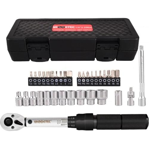 Hand Tool Sets Bicycle Fix Preset Torque Wrench Socket Bit Combination Household Sets Multipurpose Utility Tool Kit Toolbox