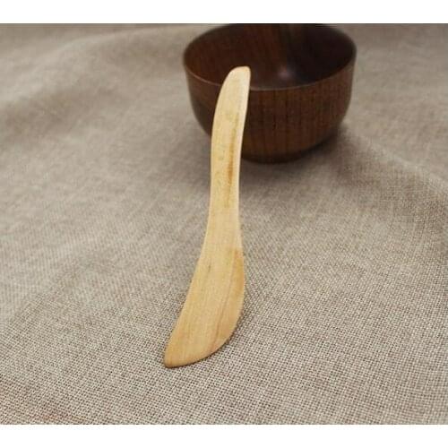 Knife Style Wooden Mask Japan Butter Knife Marmalade Dinner Knife Wood Cake Cheese Jam Spreader Tabeware