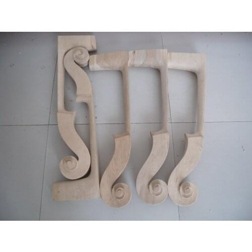 One UPRIGHT DOUBLE BASS NECK Lion Head Maple Wood #1