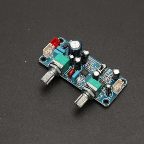 KYYSLB DC9~32V Low Pass Filter Board Subwoofer Amplifier Preamp Board 22HZ-240HZ Home Audio DC Single Power Supply Bass Output