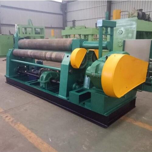 Durable 3 roller rolling Machine roller, rolling Machine semi-automatic for bearing and sheet metal forming
