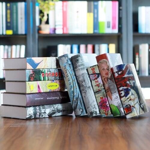 Manufacturers European style of the ancient book decoration decoration photography props Fake Book bookcase books