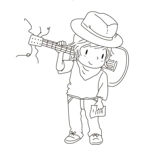 10x8 Boy picking up something Transparent Clear Silicone Stamp Seal for DIY scrapbooking photo album Decorative clear stamp