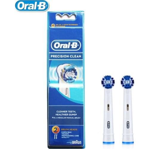 Oral B Electric Toothbrush Heads EB20-2 Toothbrush Replacement Precise Clean Heads for Oral B Rechargeable Toothbrush