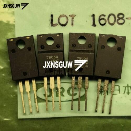 10PCS Original JRC NJM7905FA Three-terminal regulator 7905 Transistor triode 7905 -5V LM7905 Red Copper substrate made in Japan