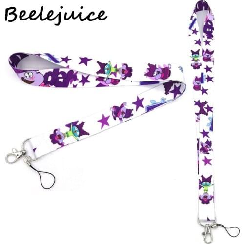24pcs Chowder cartoon anime 90s vintage Neck Strap Lanyards ID badge card holder keychain Mobile Phone Strap Gifts decorations