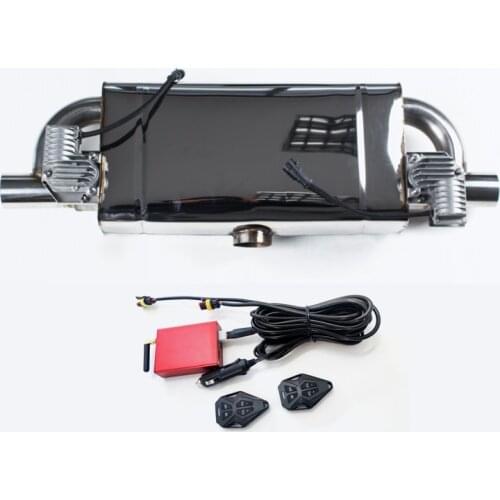 Car Exhaust Muffler Sounds Booster Electronic Valve Cutout Stainless Waterproof Racing Car Silencer