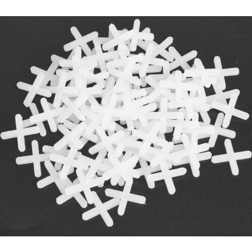 Decoration Tool 2000Pcs Ceramic Tiler Spacer Cross Plastic Tile Plumber Reuseable Leveling System 3mm Construction