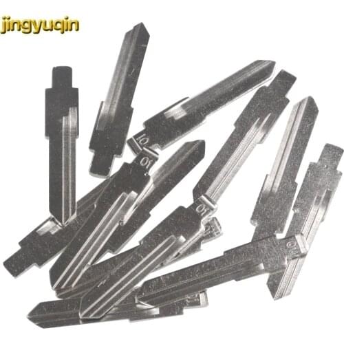 Jingyuqin Car Key NO.01 Metal Blade for VW Santana Jetta for Audi 100 Golf HU83 Blank Key Replacement Uncut Blade Car-styling