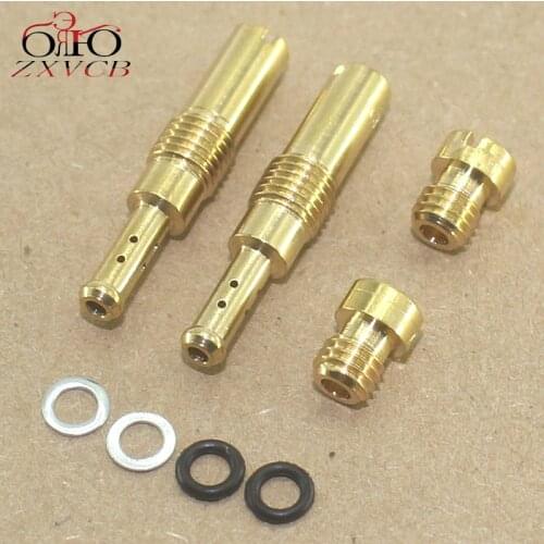 For VLX600 Shadow 1993-1998 VT600CD VT600C VLX VT 600 VT600 CD Motorcycle Carburetor Repair Kit Slow Main jet Screws Pilot Jets
