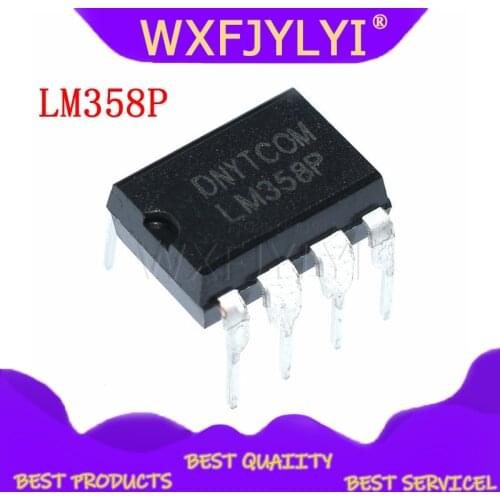 10PCS LM358P DIP8 LM358 DIP LM358N DIP-8 358P new and original IC