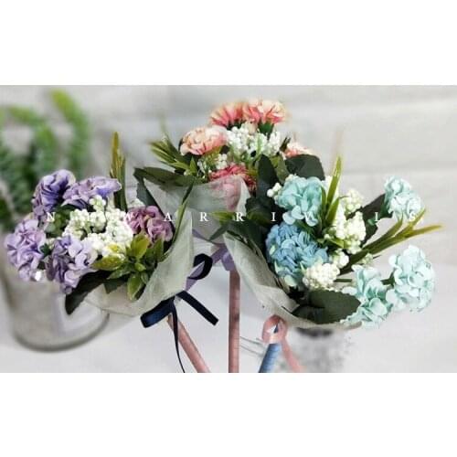 Fashion Creativity simulation flower ballpoin pen Wedding signature pen free shipping