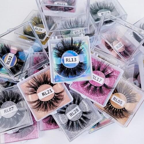 New 5D Soft Thick Curl Mink False Eyelashes Makeup For Dancing Party Performance Fake Lashes Extension Charming Eye Makeup Tool