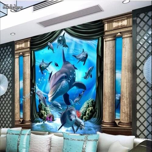 Beibehang 3D photo wallpaper Mighty tiger living room dining room den wall covering large wall mural wallpaper Modern painting