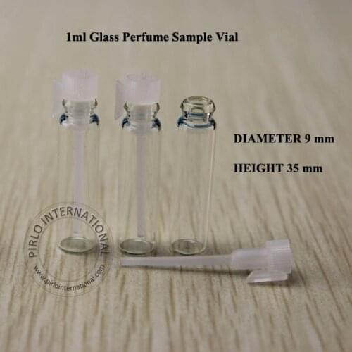 Wholesale 500pcs/lot 1ml Glass Bottle For Perfume / Mini Glass perfume bottle 1ml / Oil perfume bottle vial for sample perfume