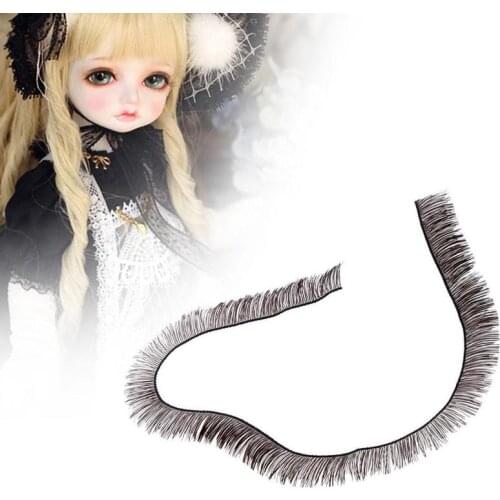 10pcs/Lot Eyelashes For 1/3 1/4 1/6 Dolls DIY Tool Accessory Big Pretty Make Doll Up Eye Accessories