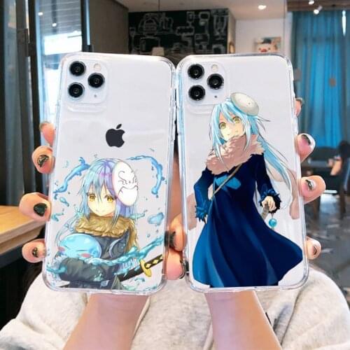 Rimuru Tempest Phone Case Transparent soft For iphone 5 5s 5c se 6 6s 7 8 11 12 plus mini x xs xr pro max