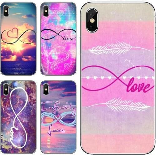 Infinity-logo-love Silicone Bag Case For Xiaomi Mi A1 A2 A3 5X 6X 8 9 9T 10 10T 11 Lite SE Pro