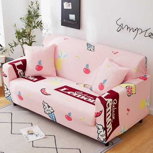 Modern Fashion Printing Household Sectional Sofa Cover Non-slip Polyester Couch Cover For L-shaped Sofa Slipcover 1/2/3/4 Seat