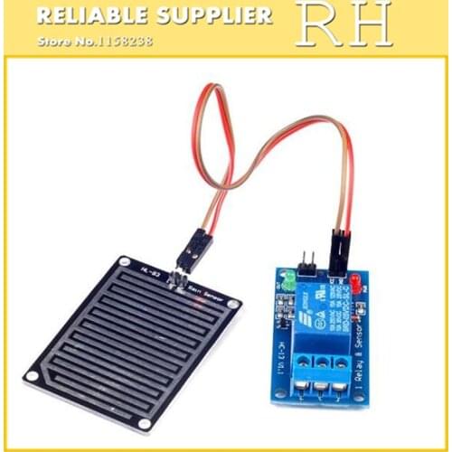 1 channel relay module 12V raindrop controller module With relays Leaf surface humidity Water-free switch