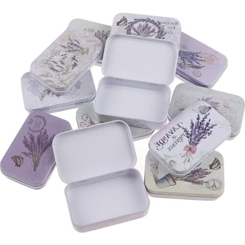 1PCS Colorful Mini Tin Box Sealed Jar Packing Boxes Jewelry Candy Box Small Storage Boxes Cans Coin Earrings Headphones Gift Box