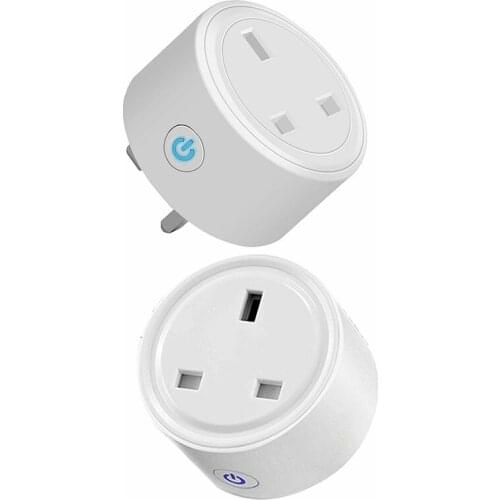 1 Pcs Home Smart WiFi Socket Outlet Switch APP Voice Control ABS+PC Hight Quality Electrical Sockets Wireless UK Plug Adaptor