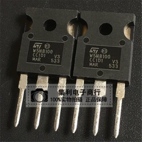10pcs/lot STW5NB100 STW5NB100 TO-247