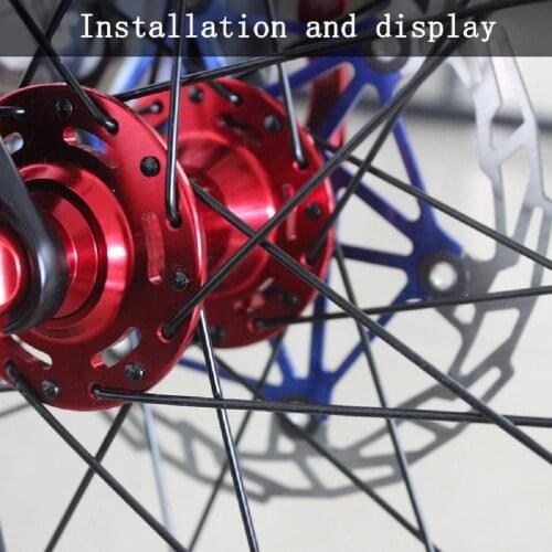 18Pcs 251mm-269mm Mountain Bicycle Steel Spokes Bike Wheel Accessories with Caps