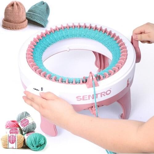 48 Needles Knitting Machine Hat Scarf Sweater Sewing-Tools DIY Creative Hand-Loom Woolen Knitting Machine