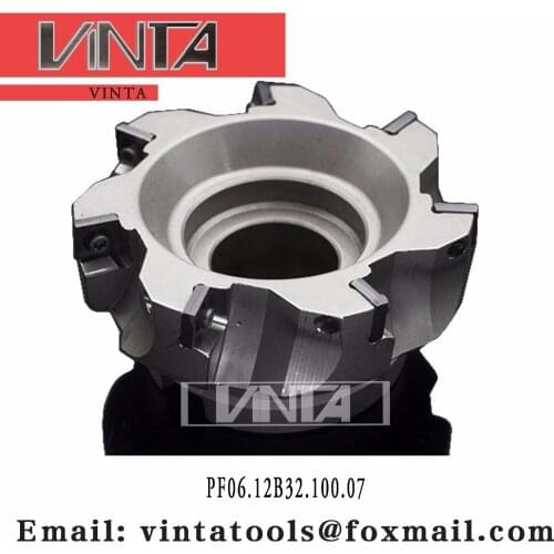 Free shipping PF06.12B40.125.06 Indexable milling cutter milling tools facing cutter cutting
