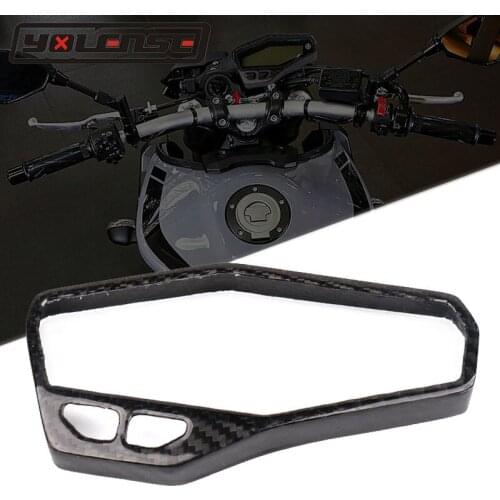 For YAMAHA MT-09 MT FZ 09 MT09 FZ-09 2014-2016 2017 Motorcycle Carbon Fiber Speedometer Gauges Tachometer Instrument Case Cover