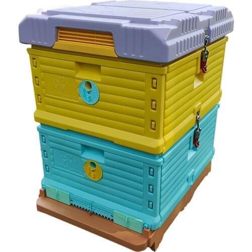 Beekeeping Bee Hive Tools Double Layers Insulation Plastic Beehive Super Solid Langstroth For Beekeeper Supplies Equipment