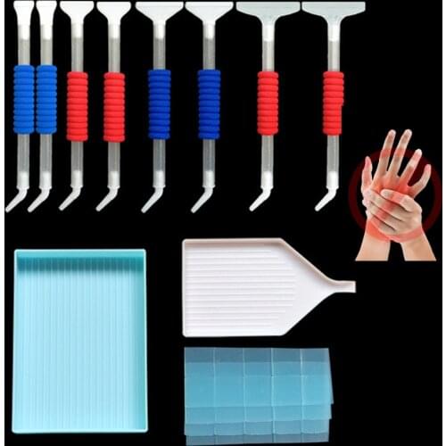 Diamond Painting Pen Kit Bling It On Embroidery Accessories Diamond Painting Tool Bend Pen 5D DIY Decorative Tools