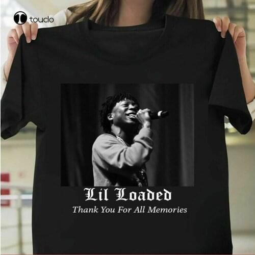 New Hot!! R.I.P Lil Loaded T-Shirt Size S-3Xl Thank You For Memories Rapper Shirt Tee Shirt S-5Xl