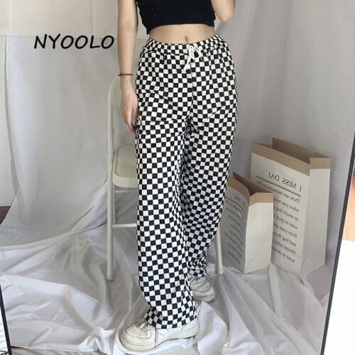 NYOOLO Women's Straight Trousers