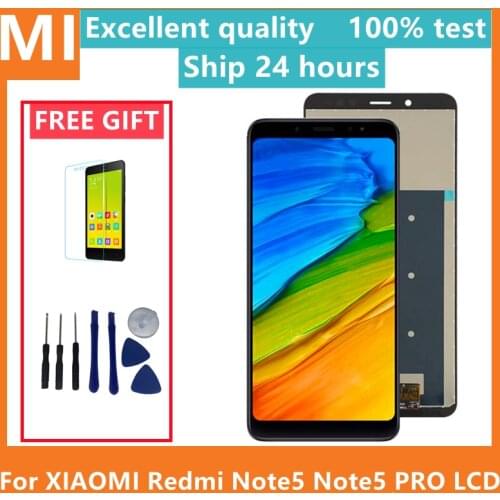 Original For Xiaomi Redmi Note 5 Redmi Note 5 Pro LCD Display 5.99"Touchscreen Digitizer with Frame