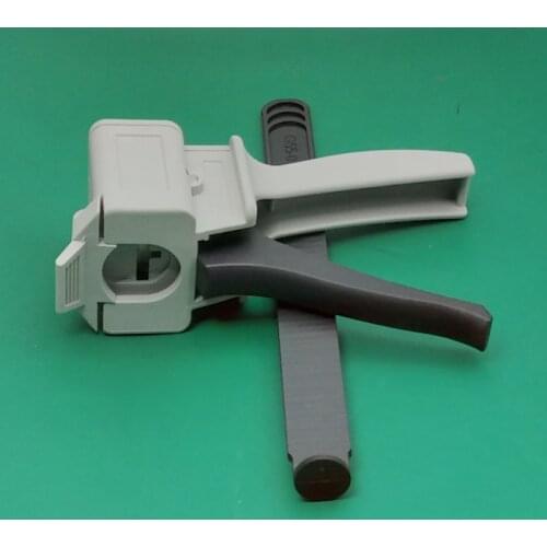 Cold glue + manual plastic dispenser gun for iPhone X XS MAX lcd display bezel glass frame dispensing UV glue Curing repair tool