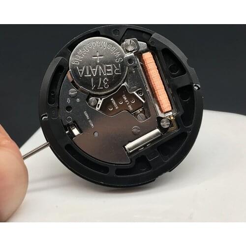 Swiss Parts Ronda 515 Quartz Movement 515-3 Battery 371 Renata with Datewheel 1 Jewels Brand Mechanism for Wristwatch Replace