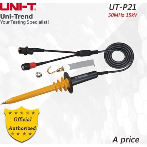 UNI-T UT-P21 High voltage passive probe 50MHz 15V; oscilloscope High voltage passive probe, all UTD/UPO series models