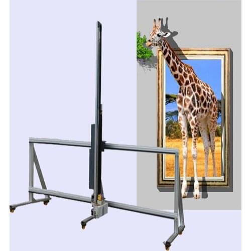 Factory Vertical inkjet outdoor 3d printer print on the wall