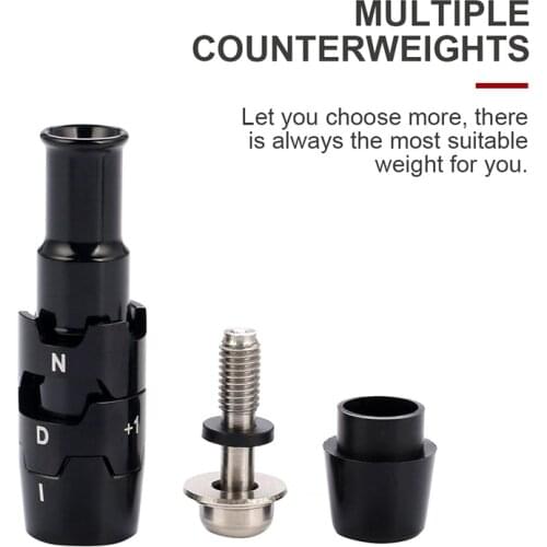 1pcs 0.335/0.350 Golf Club Shaft Adapter Sleeve Black Aluminum Alloy Golf Sleeve Replacements For Big Bertha 815 EPIC XR