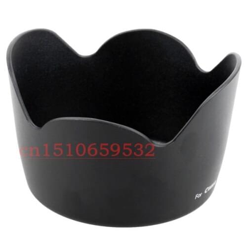2pcs ET-60 ll Lens hood For Canon T3i T2i T1i T3 XTi XT XSi 450D EF-S 55-250mm 90-300mm 75-300mm