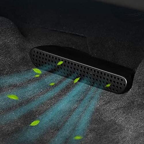 Car Seat AC Heat Floor Air Conditioner Duct Vent Air Outlet Grille Cover for BMW X3 G01 2018 2019