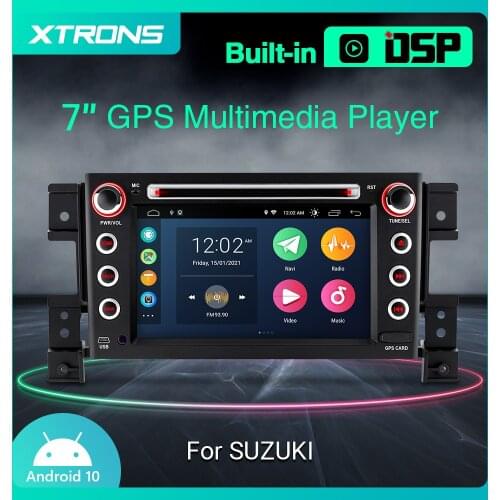 XTRONS 7" Android 10 Car DVD Radio Player For Suzuki Grand Vitara 2005 2006 2007 2008 2009 2010 2011 2012 2013 DSP Carplay
