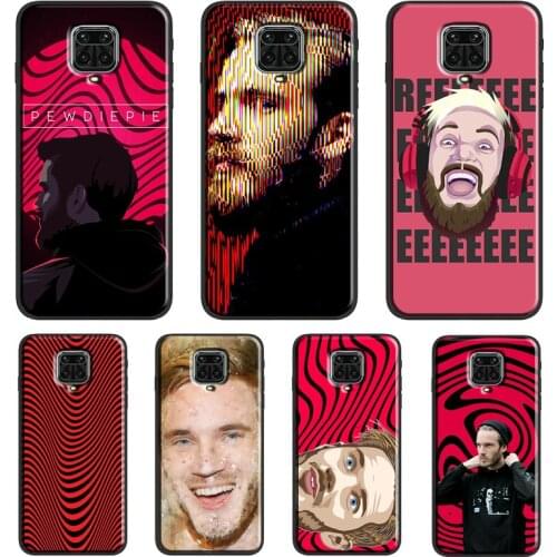 PewDiePie Wave For Xiaomi Redmi Note 7 8 Pro 8T 9S Note 9 10 Pro Cover For Redmi 9T 9 9A 9C 7A 8A Case