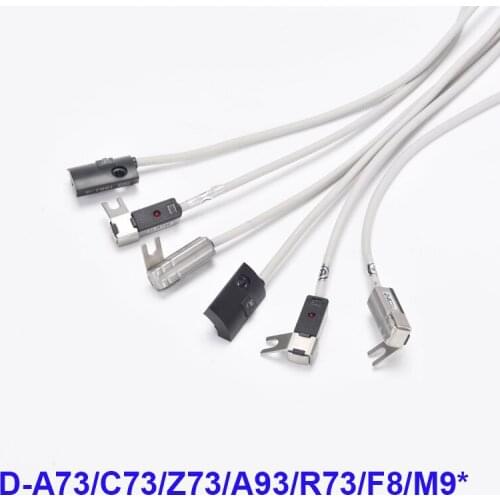 24 VDC 2 Wired Red LED Sensor for Rotary Cylinders CDRB2BW 2m long D-R73 D-R732 D-R731 Pneumatic Cylinder Magnetic Sensor Switch